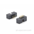 Conector de cabeçalho de caixa de passo de 1,27 mm reto 10P